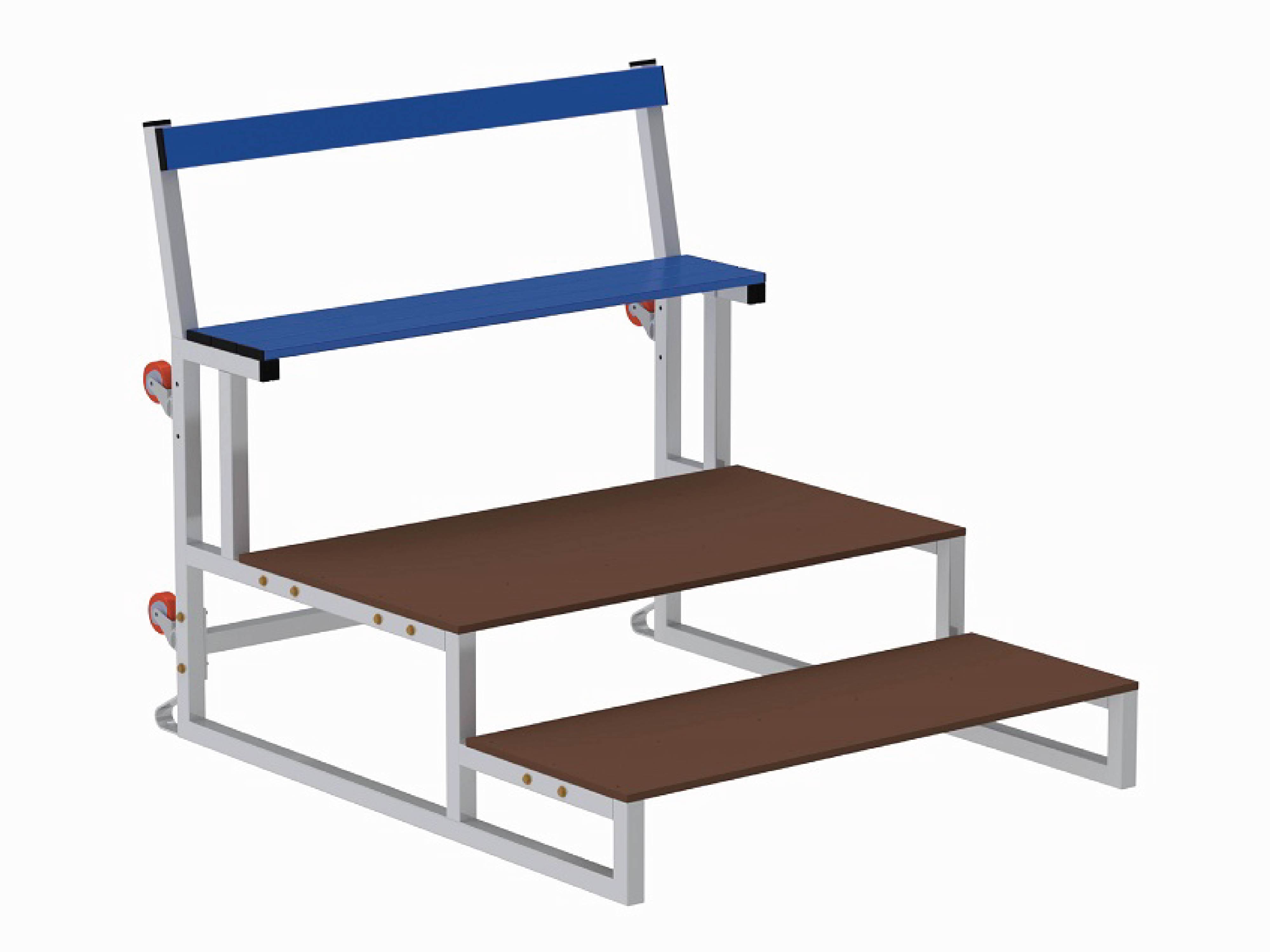 Mobile bleachers Standard range
