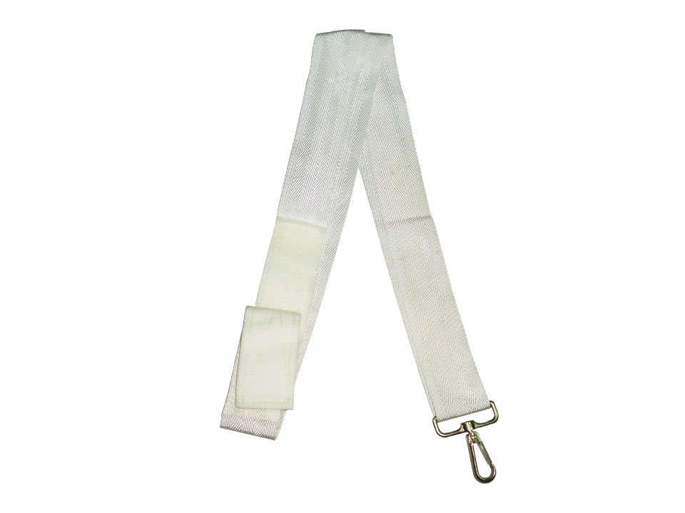 Tennis net height adjuster with buckle and PVC hook