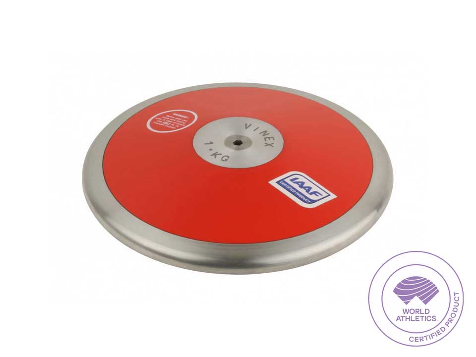 Competition discus 75 rim weight 1.00kg