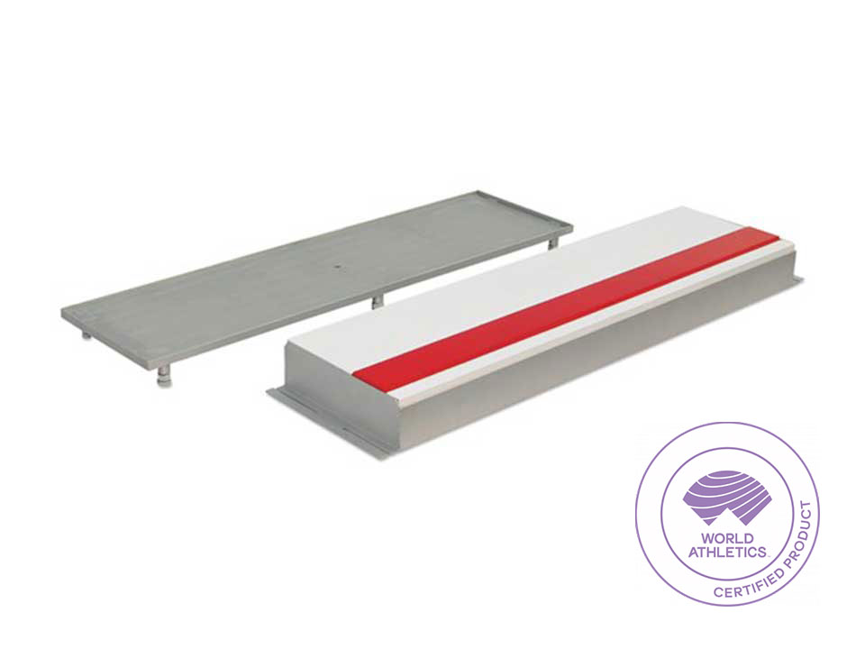 IAAF/WA triple takeoff board set Long Jump Equipment