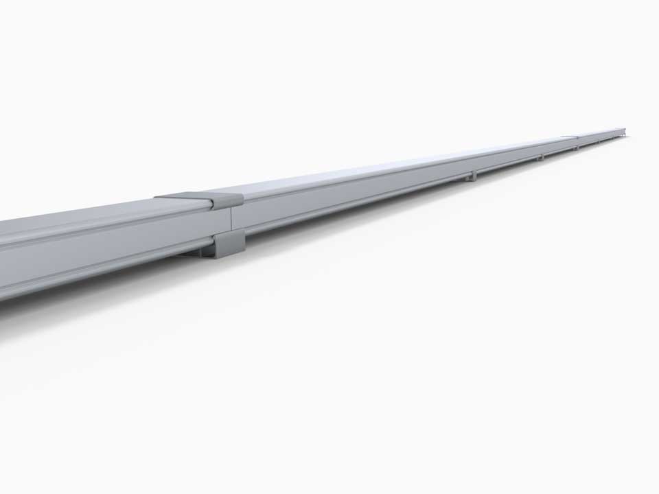 IAAF certified aluminium track kerb