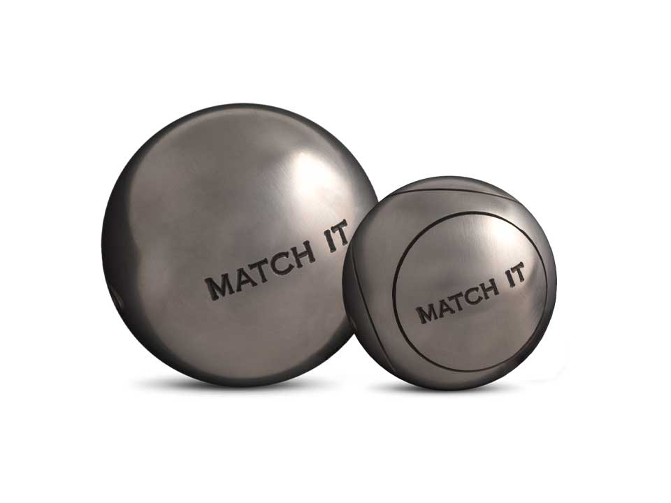 Competition boules in high grade solid stainless steel