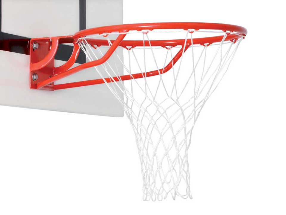 Tri-colored Basketball Net Accessories for Outdoor Indoor Sports WDAFLG Pack of 2 Heavy Duty Basketball Net 12 Loops 