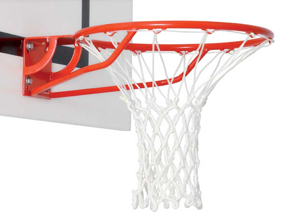 Pair Harrods NEW Harrods Polythene Basketball & Netball Sports White Nets 