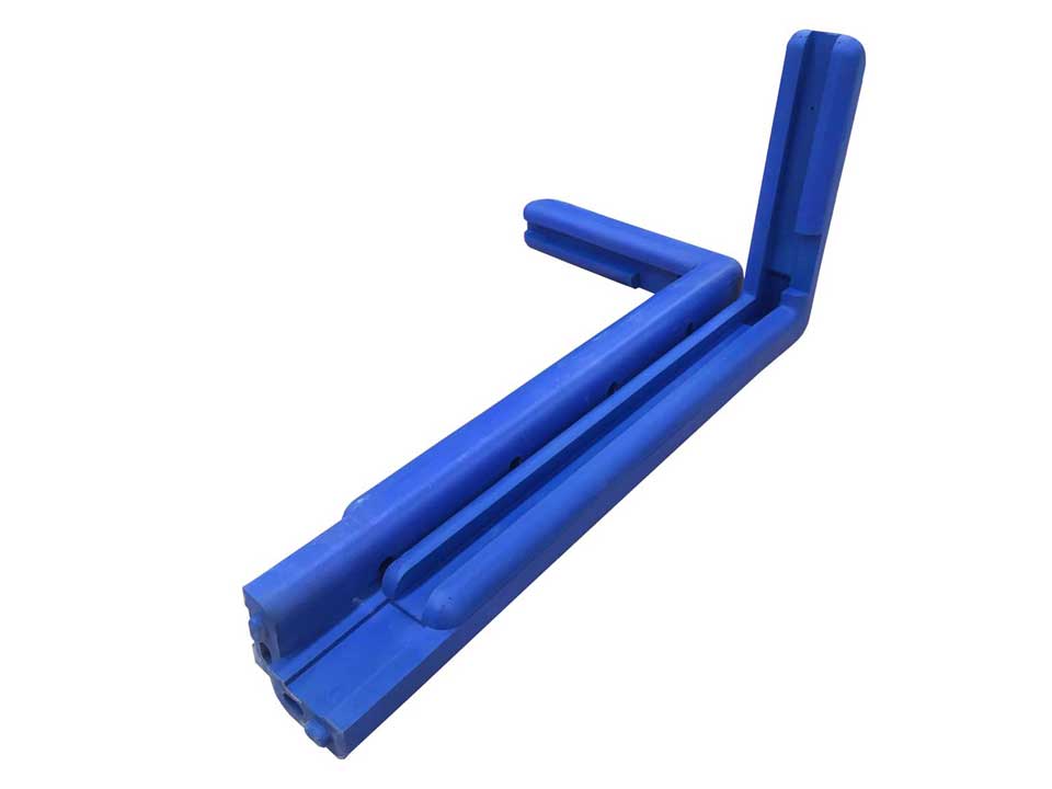 Bolted backboards edge padding