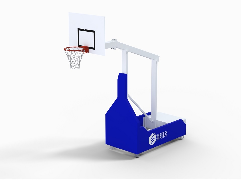 Portable basketball hoop, ring