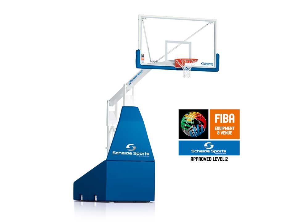 FIBA basketball goals projection 3.25m