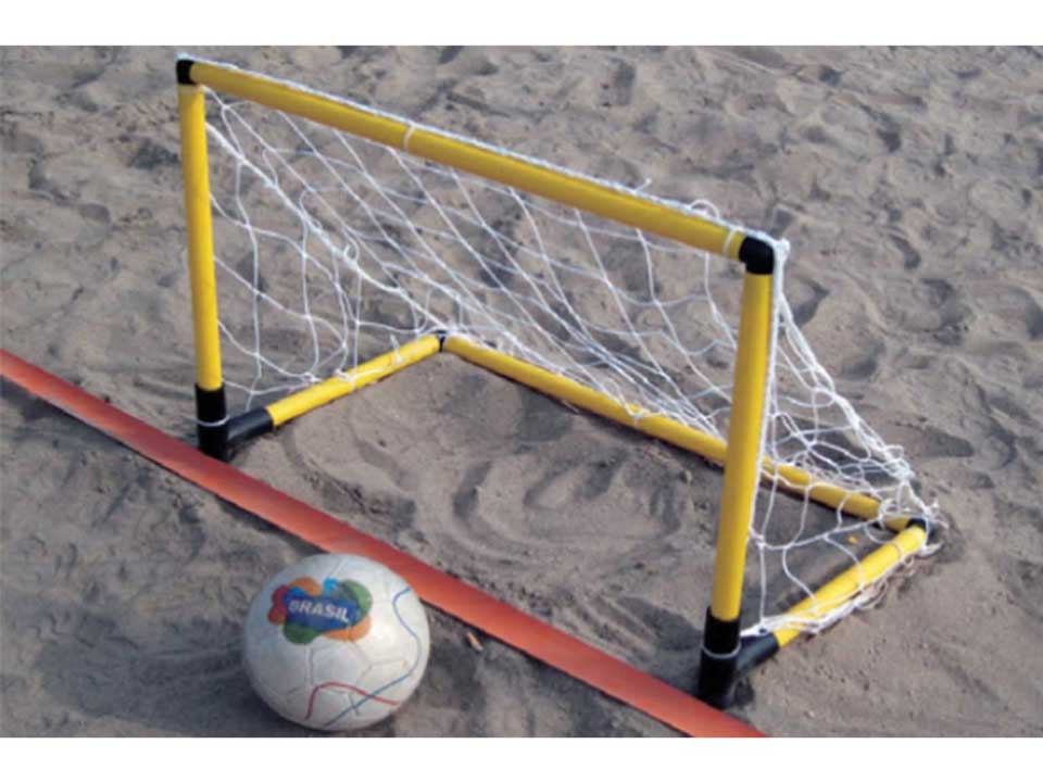 Mini goal for beach soccer, dimension 90cm x 60cm