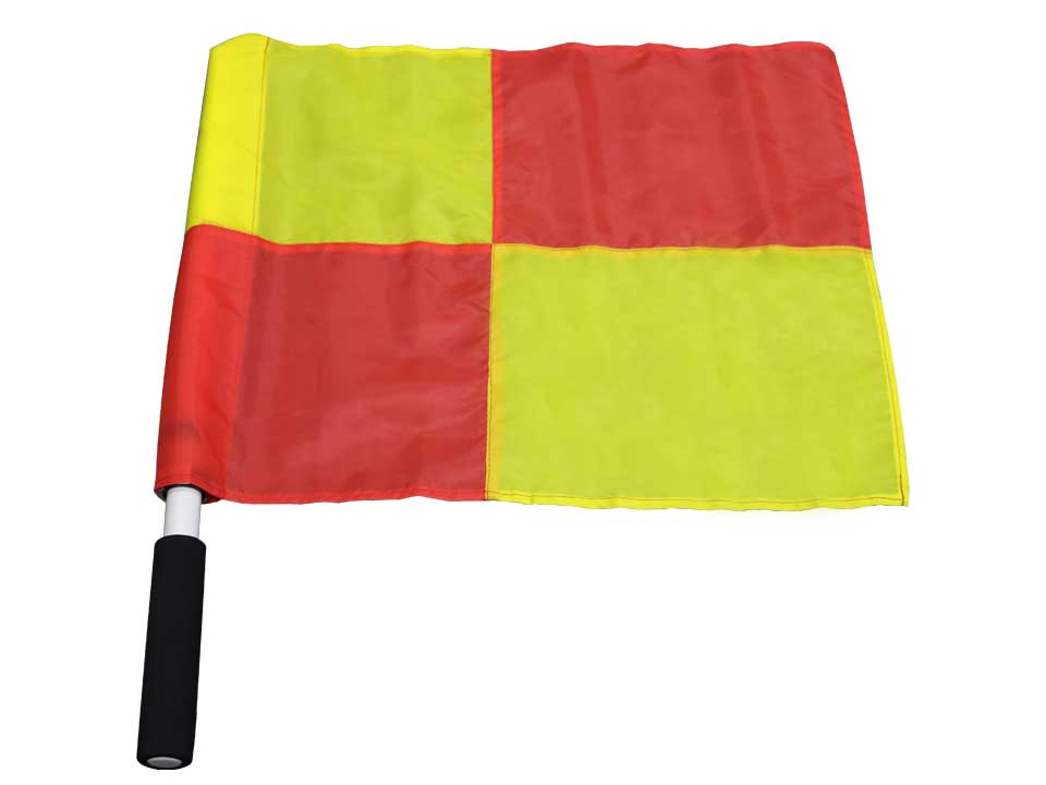 Soccer Referee Flag Fair Play Sports Match Linesman Flags Referee+Carry BagU FJ 