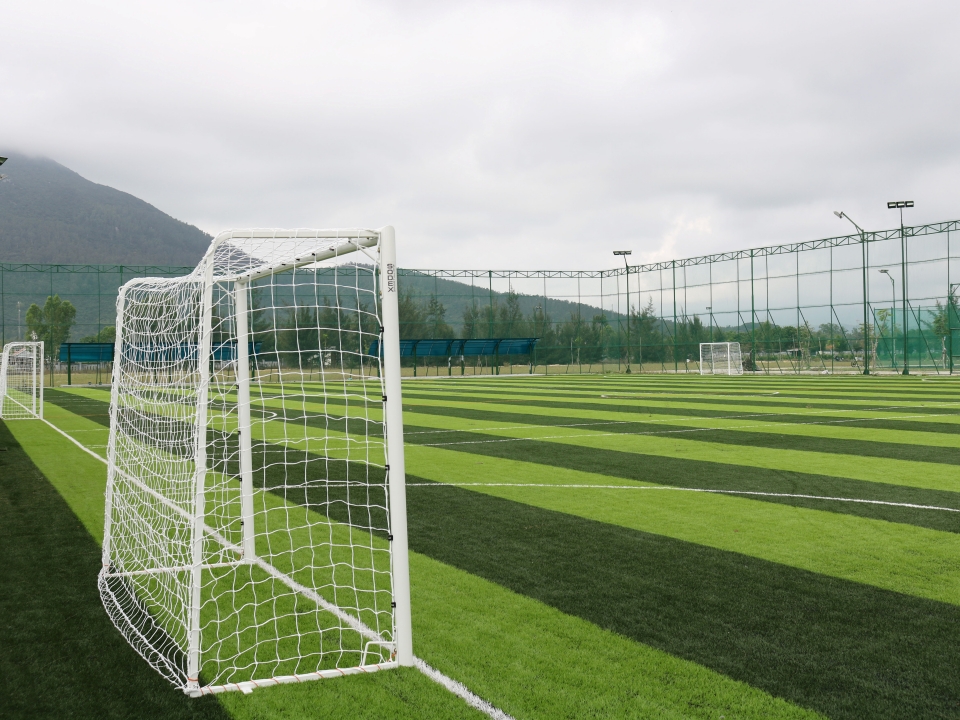 Mini football goals with net use for training, dimension 0.9m x 0.6m