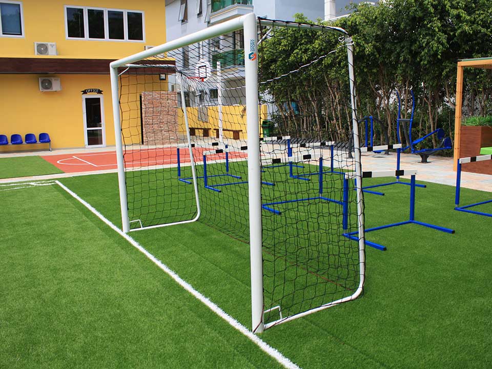 Mini football goals with net use for training, dimension 0.9m x 0.6m