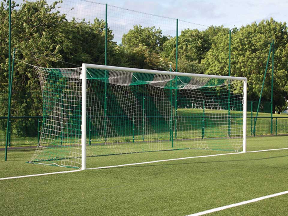 Box football net, 4mm twine, 120mm single mesh