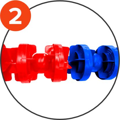 Antiwave disks design for wave suppression