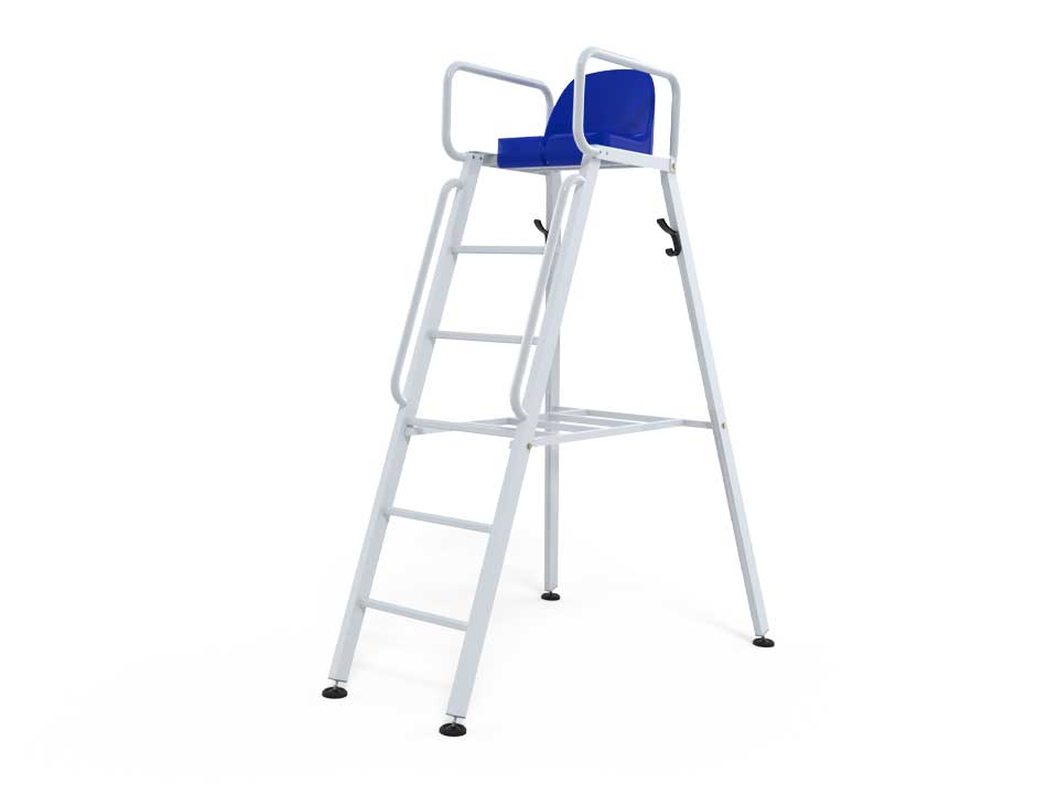 Professional lifeguard chair 60x30mm aluminium