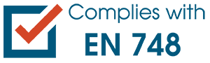 complies with EN 748