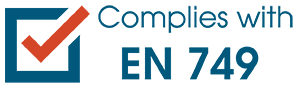 Complies NF EN749