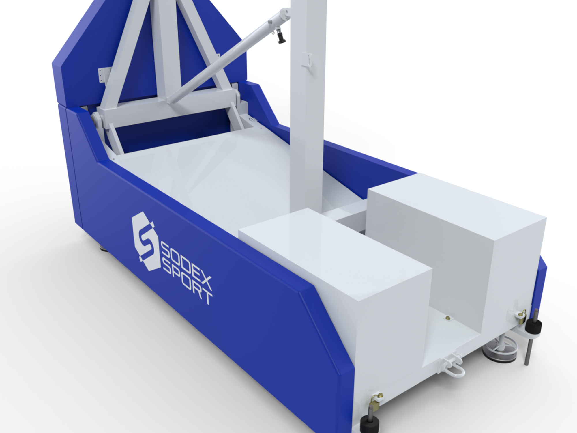 FIBA 5x5 basketball backstop Lvl 2 | Adjustable height