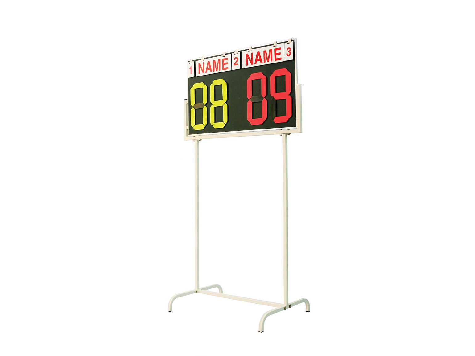 manual volleyball sports score board, folded